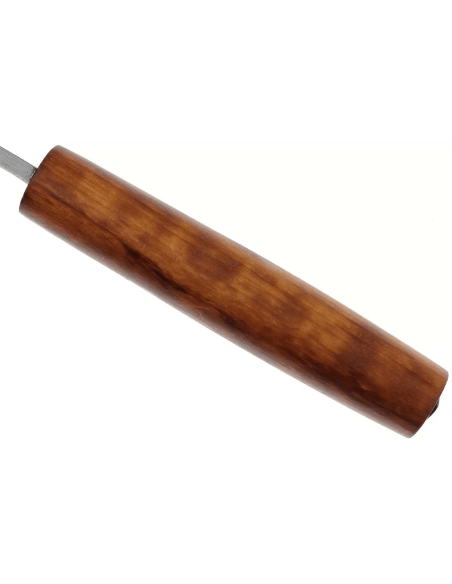 Helle Viking H096 knife 11cm carbon steel blade birch wood handle + leather sheath