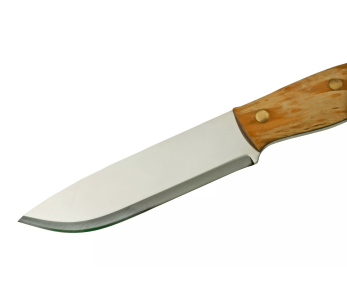 Helle Nord H670 knife 14.7cm steel blade curly birch handle + leather sheath 2