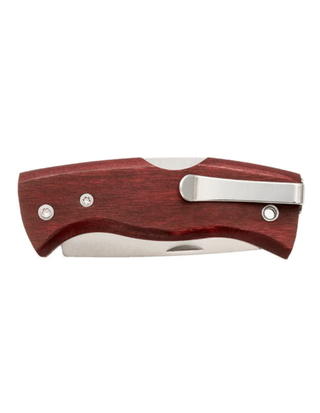 Helle Raud M H654 foldekniv 9,4 cm med håndtak i bjørketre