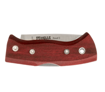Helle Raud S H663 folding knife 8cm birch wood handle 2