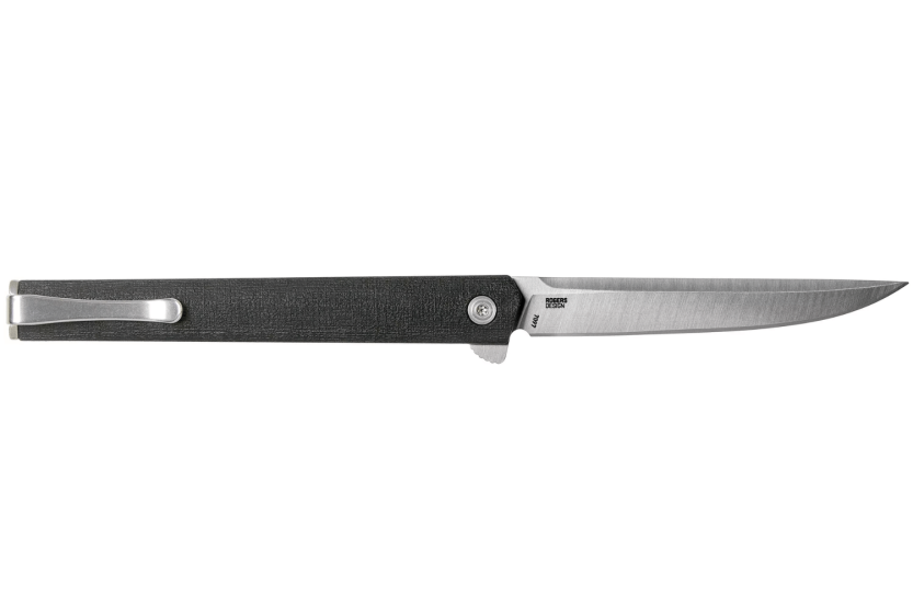 CRKT CEO 7097 Navaja plegable Flipper con mango de nylon/fibra de vidrio 11cm