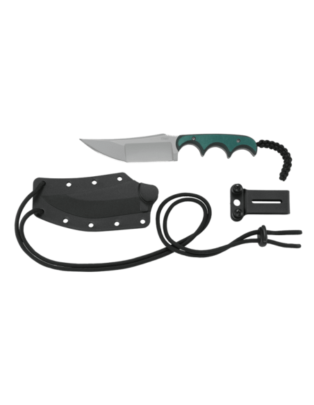 CRKT Minimalist 2394 kaulaveitsi 9cm katana terä micarta kahva + tuppi