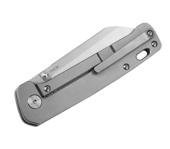 QSP Penguin 130P coltello pieghevole 10,2 cm manico in titanio grigio 2