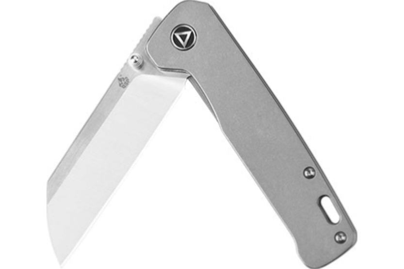 Cuchillo plegable QSP Penguin 130P 10.2cm mango titanio gris