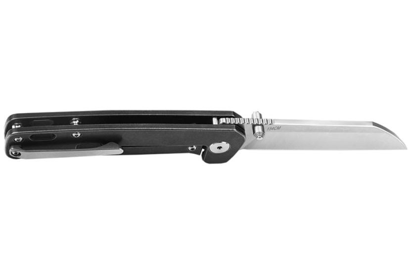 QSP Penguin 130M coltello pieghevole 10,2 cm manico in titanio nero