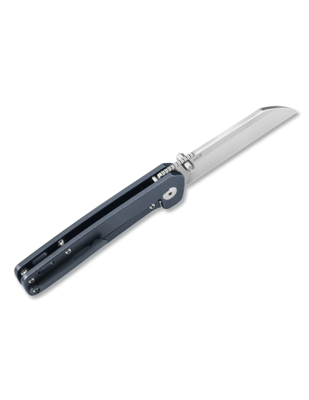 Cuchillo plegable QSP Pengui 130R 10.2cm mango titanio azul
