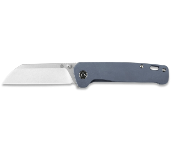 QSP Pengui 130R fällkniv 10,2 cm blått titanhandtag