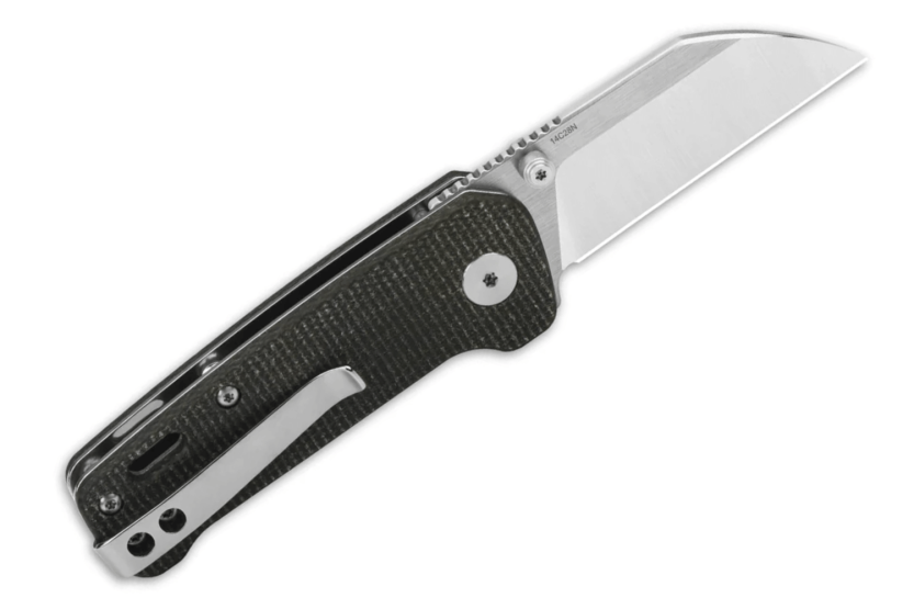 QSP Penguin 130XSA folding knife 8.2cm black micarta handle