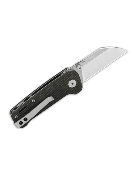QSP Penguin 130XSA folding knife 8.2cm black micarta handle
