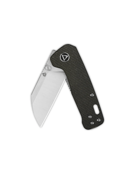 QSP Penguin 130XSA folding knife 8.2cm black micarta handle