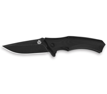 QSP Sthenia 101A coltello pieghevole 13cm manico nero G10