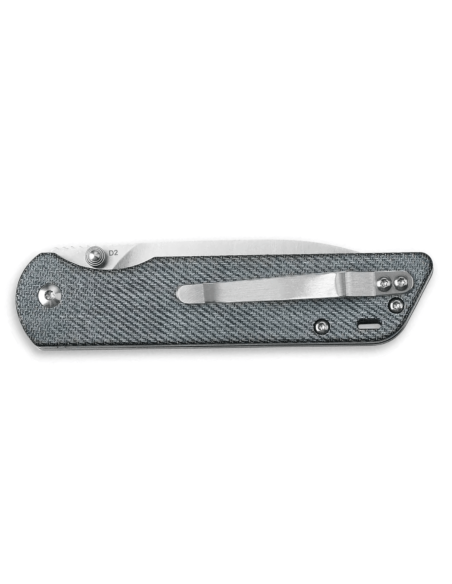 Faca dobrável QSP Parrot 102F Cabo em ganga micarta de 10,2 cm