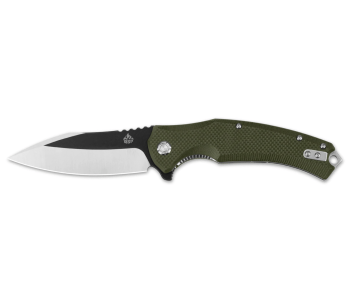 Cuchillo plegable QSP Snipe 121B 12cm mango G10 verde