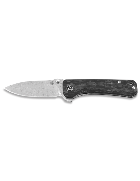 QSP Hawk 131E folding knife black carbon fiber handle 10.5cm