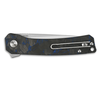 QSP Osprey Shredded 139G1 folding knife G10 handle grey and blue 10.8cm 2