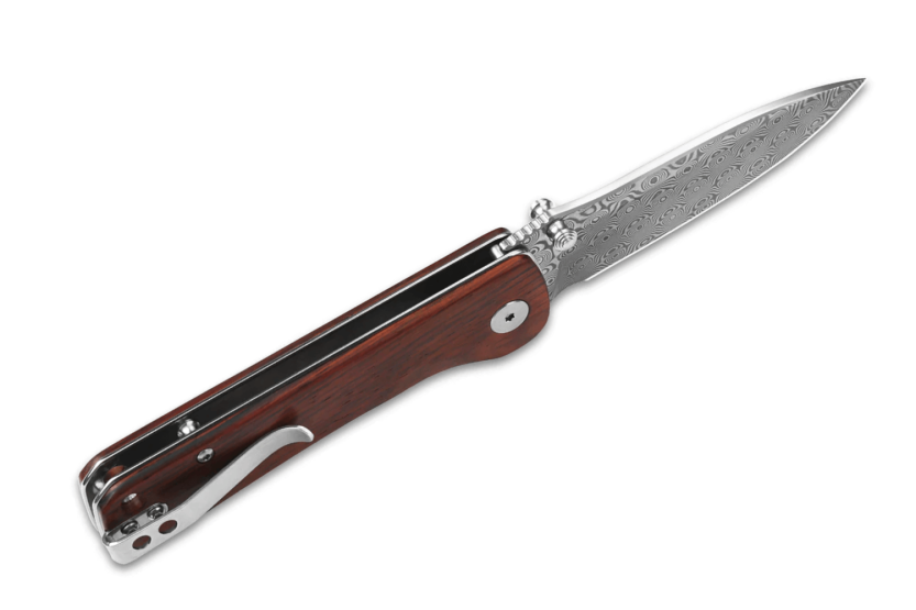 QSP Hawk 131B2 taittoveitsi 10.5cm cocobolo puukahva