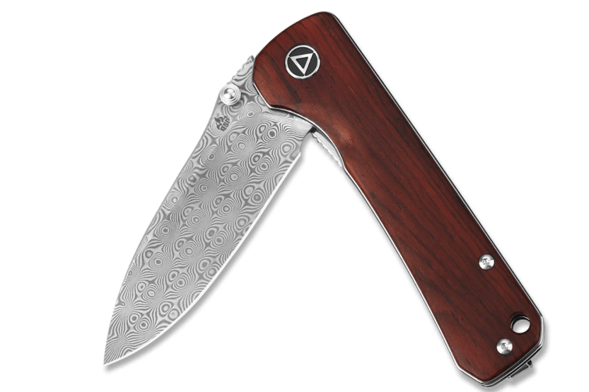 QSP Hawk 131B2 folding knife 10.5cm cocobolo wood handle