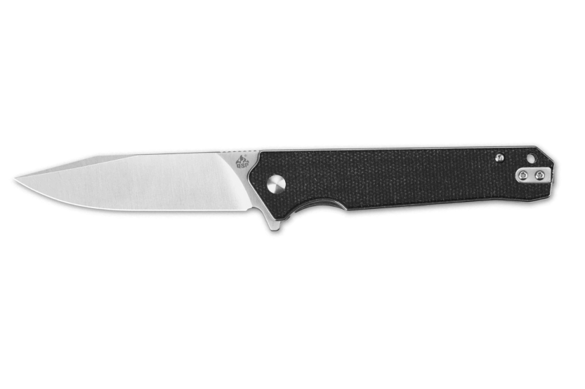 QSP Mamba V2 111G1 taittoveitsi 11.4cm musta micarta kahva