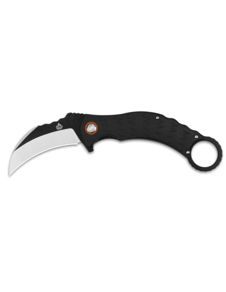 QSP Eagle QS120B navaja karambit plegable 13.6cm mango G10 negro