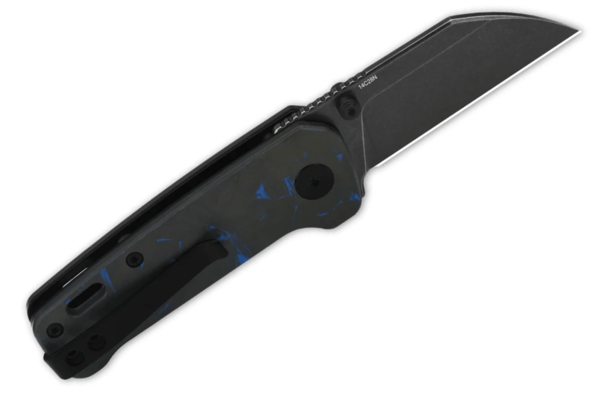 Klappmesser QSP Penguin Mini 130XSD2 Carbon-Griff und G10 8,2cm