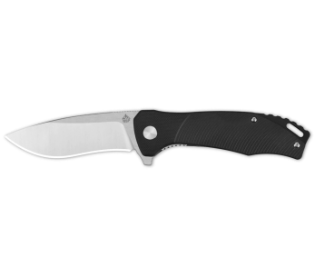 QSP Raven 122C1 fällkniv 11,4 cm svart G10-handtag