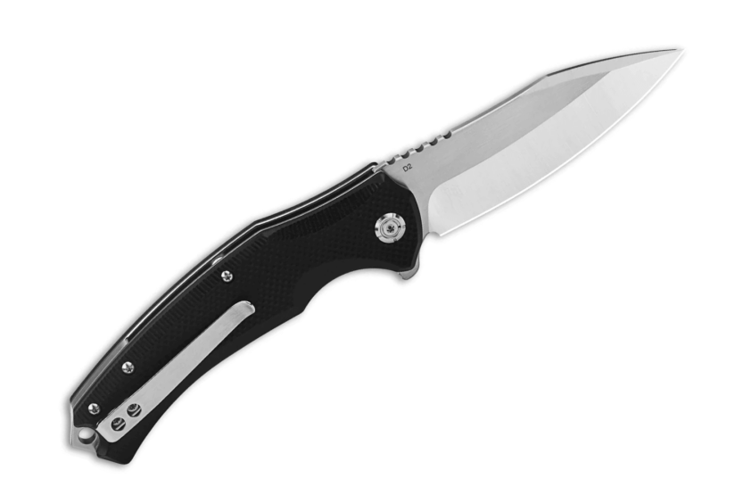 Klappmesser QSP Snipe 121C Griff G10 schwarz 12cm