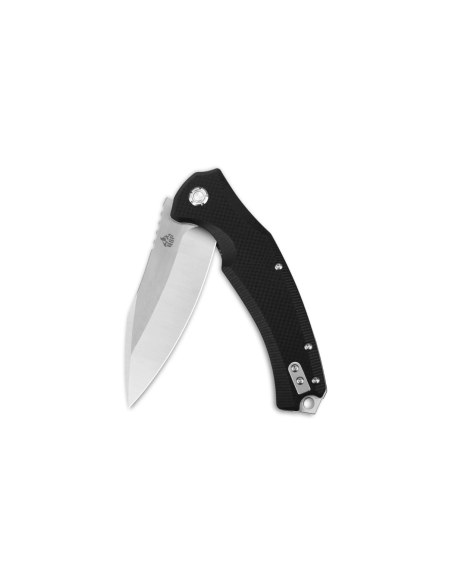 QSP Snipe 121C foldekniv 12 cm med sort G10-håndtag