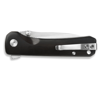 Faca dobrável QSP Hawk 131P1 Cabo em ébano de 10,5 cm 2