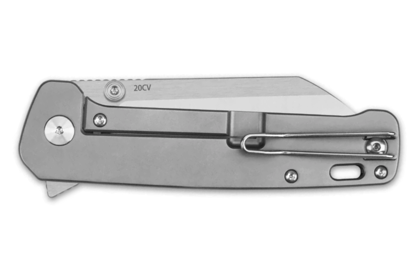 QSP Penguin Plus 130XLG1 folding knife 11.4cm carbon/titanium multicolor handle