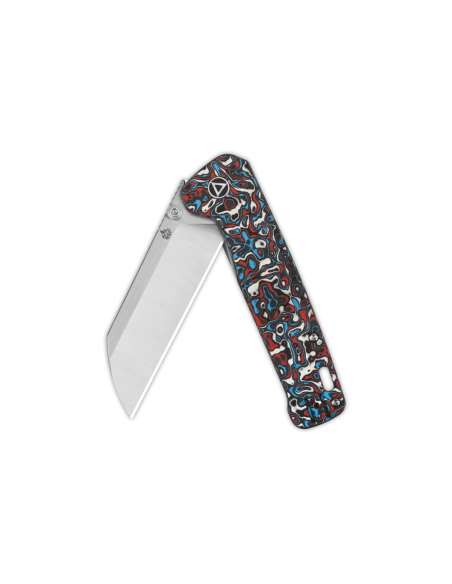 QSP Penguin Plus 130XLG1 vouwmes 11,4cm carbon/titanium multicolor handgreep