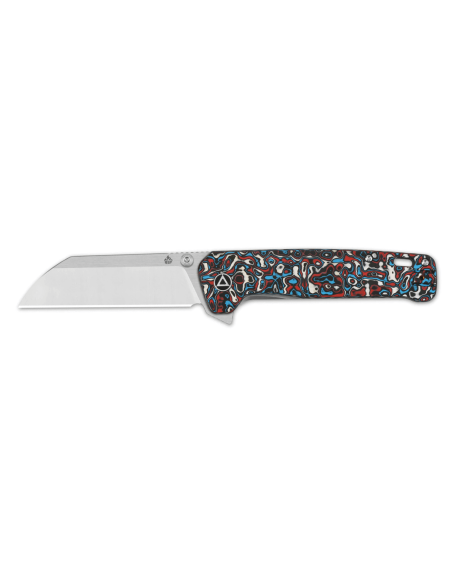 QSP Penguin Plus 130XLG1 folding knife 11.4cm carbon/titanium multicolor handle