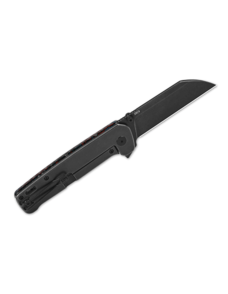 QSP Penguin Plus 130XLG2 coltello pieghevole 11,4 cm carbonio/titanio manico multicolore