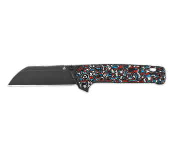 QSP Penguin Plus 130XLG2 taittoveitsi 11,4cm hiili/titaani monivärinen kahva