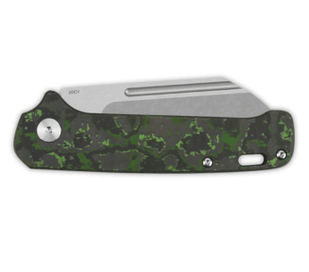 Cuchillo plegable QSP Penguin 130SJE1 10.3cm mango de carbono con patrón de camuflaje 2