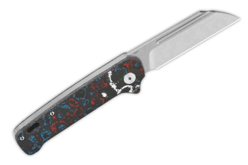 QSP Penguin 130SJF1 folding knife 10.3cm multicolor carbon handle