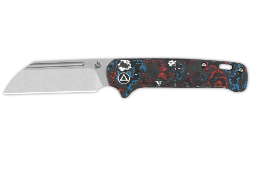 QSP Penguin 130SJF1 navaja plegable 10,3cm mango carbono multicolor