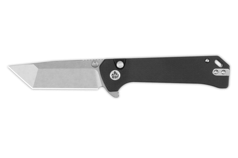 QSP Grebe fällkniv T 148C1 svart G10-handtag 10,8cm