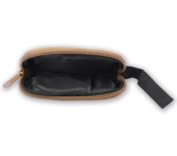 Estojo para facas em nylon preto QSP QSP001 15x8x3cm 2