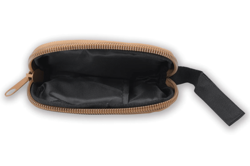 Estojo para facas em nylon preto QSP QSP001 15x8x3cm