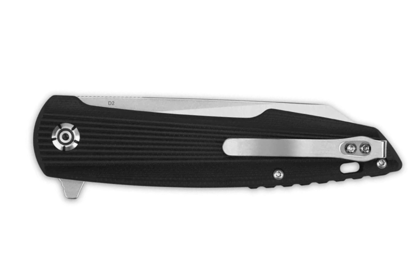QSP Phoenix 108C foldekniv 12,4 cm med sort G10-håndtag