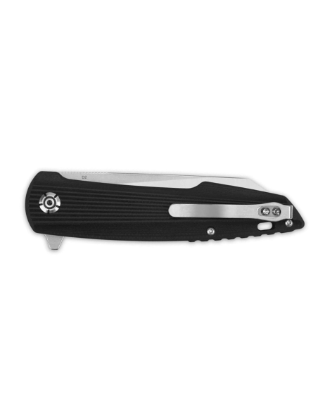 QSP Phoenix 108C foldekniv 12,4 cm med sort G10-håndtag