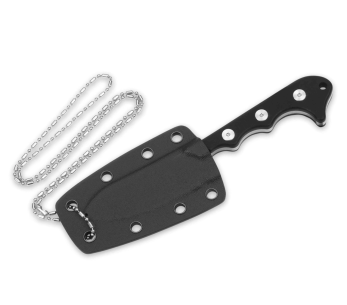 Cuchillo QSP Neckmuk 125A 7.3cm hoja con funda kydex 2