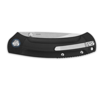 QSP Copperhead 109A foldekniv 12 cm med svart G10-håndtak 2