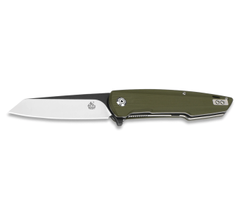 QSP Phoenix 108B taittoveitsi 12.4cm vihreä G10 kahva
