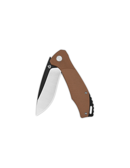QSP Raven 122A fällkniv 11,4 cm, brunt G10-handtag