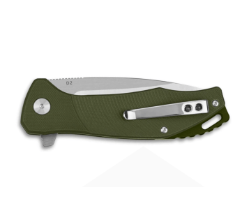 QSP Raven 122B fällkniv 11,4cm grönt G10-handtag 2