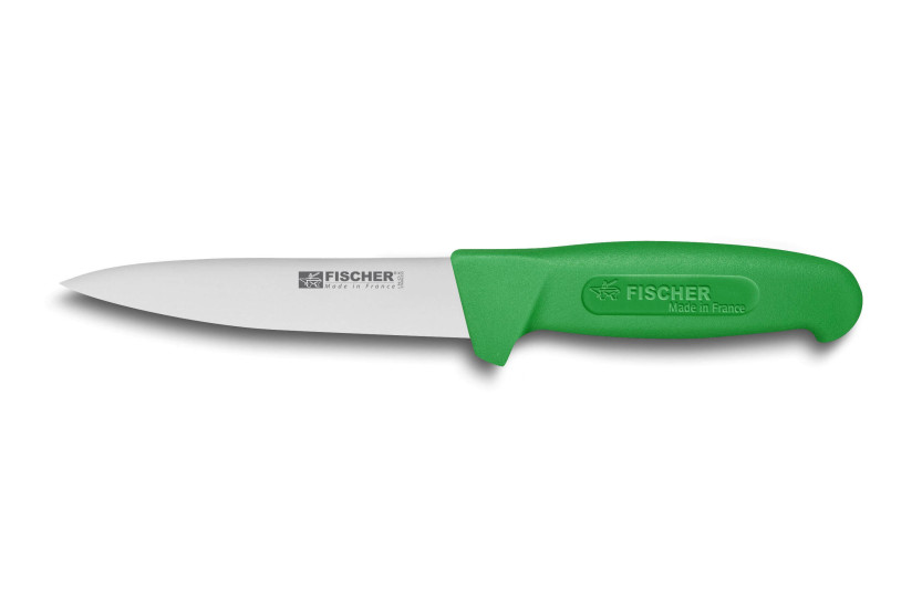 Fischer ammattilaisen verenlaskuveitsi 14cm vihreä muotoiltu kahva