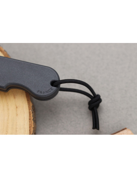La Vague French Skult eco-responsible folding knife 10cm grey handle
