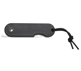 Les Fonds Marins Coltello pieghevole eco-responsabile francese Skult 10 cm manico nero 2
