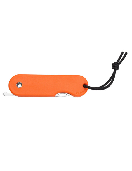 Skult Fransk øko-ansvarlig foldekniv La Surfeuse orange skaft 10cm